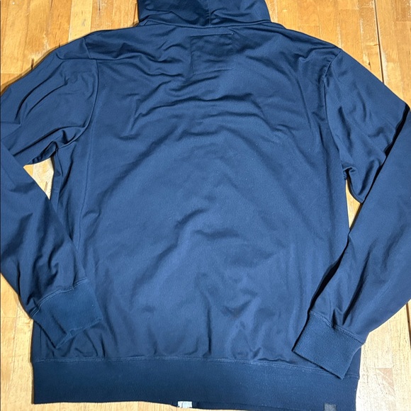 Bench Dark Blue Zip Up Hooded Jacket - Picture 8 of 10